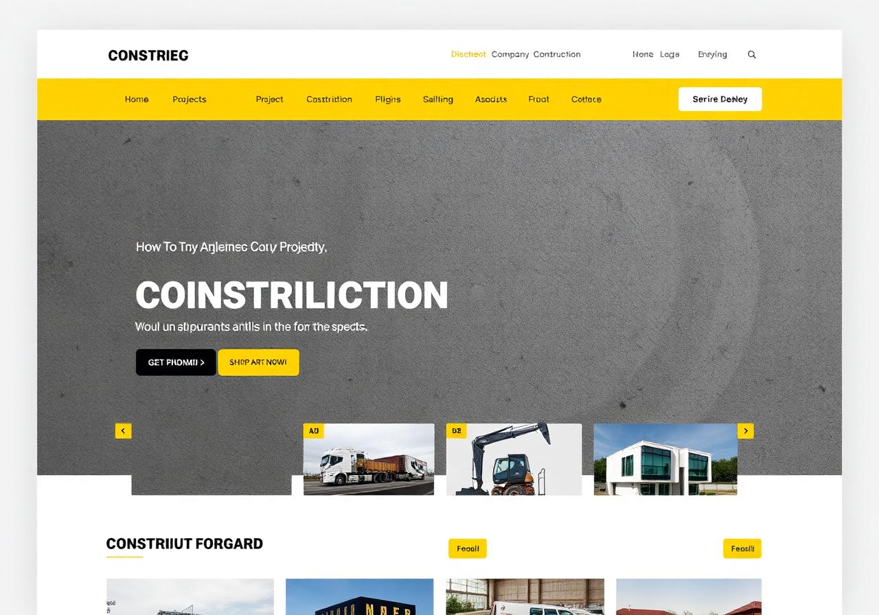 Construction Brand & Site